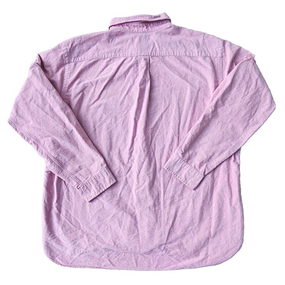 Polo Ralph Lauren Classic Fit Shirt Mens XXL Pink Long Sleeve Button Down Oxford - Picture 4 of 10